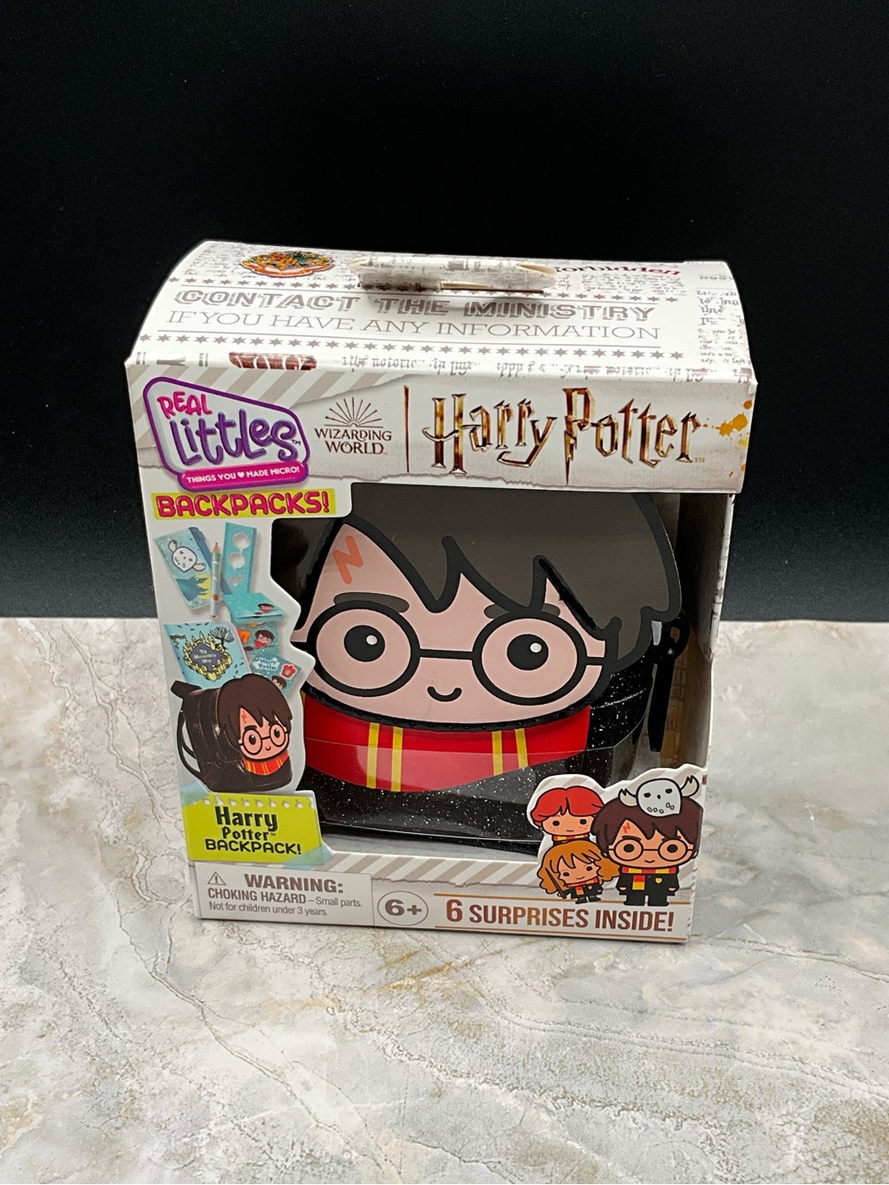 Harry Potter real little backpacks with 6 surprises inside new